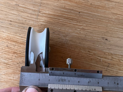 Nieuw Ronstan opstaand blok / upstand 50 mm voor op rail