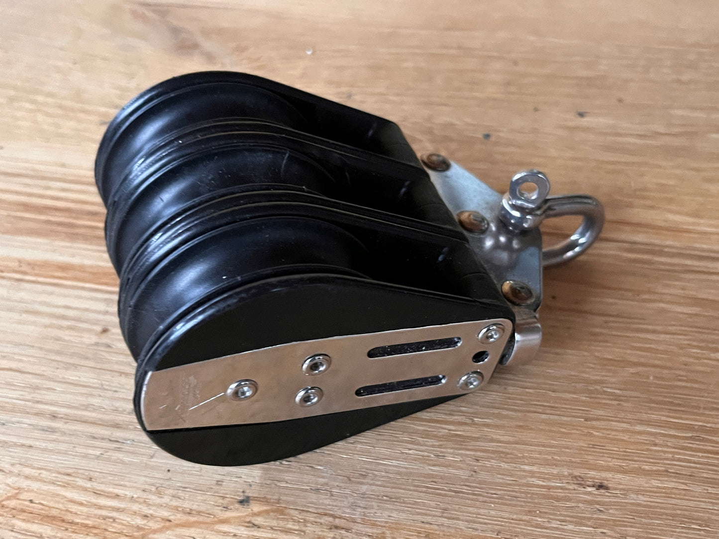 Sail speed 3 schijfs blok 57 mm 12 mm gelagerd