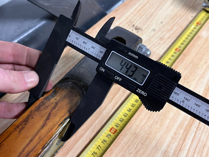 Houten helmstok 90 cm