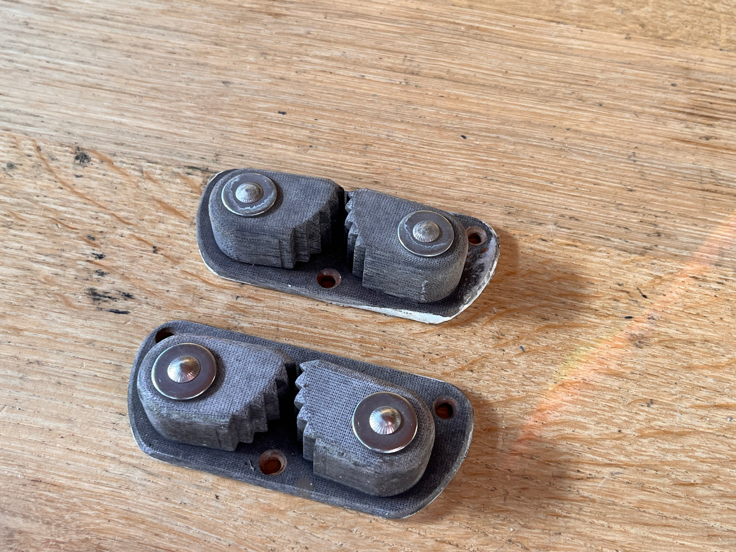 Tufnol schootklem / cam cleat 6-14 mm