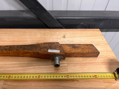 Houten helmstok 113 cm