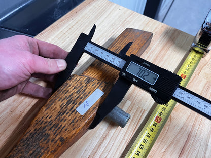 Houten helmstok 113 cm