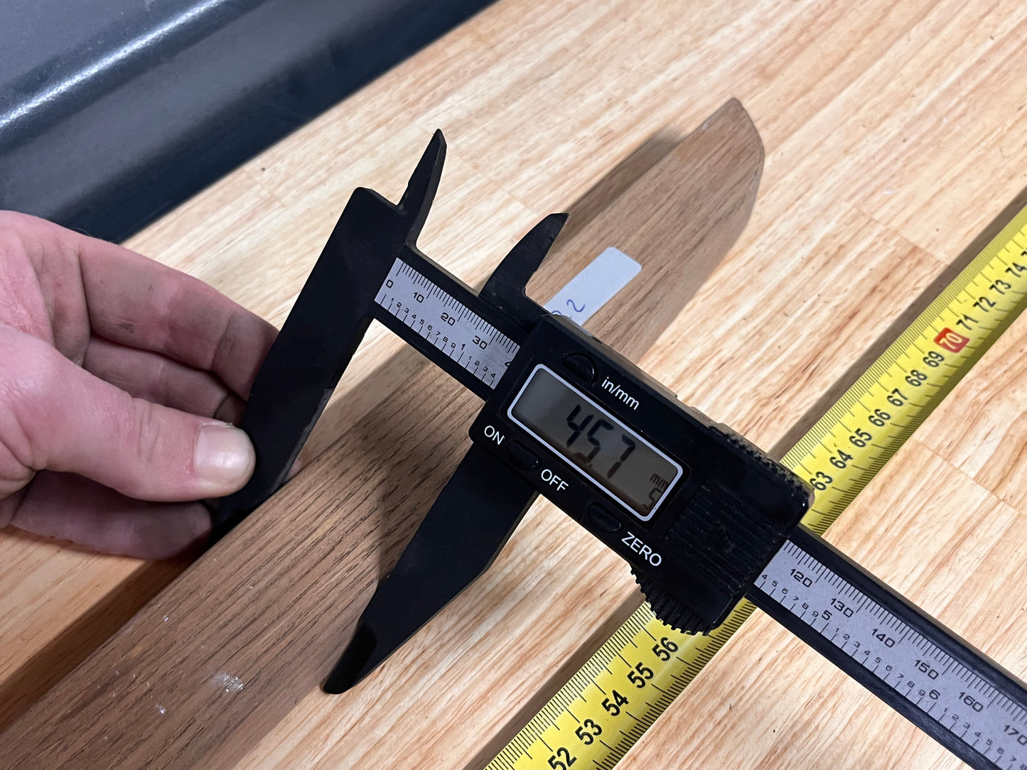 Houten helmstok 73 cm