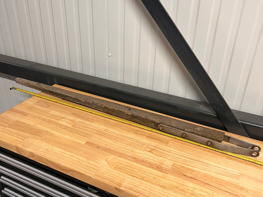 Houten helmstok 110 cm