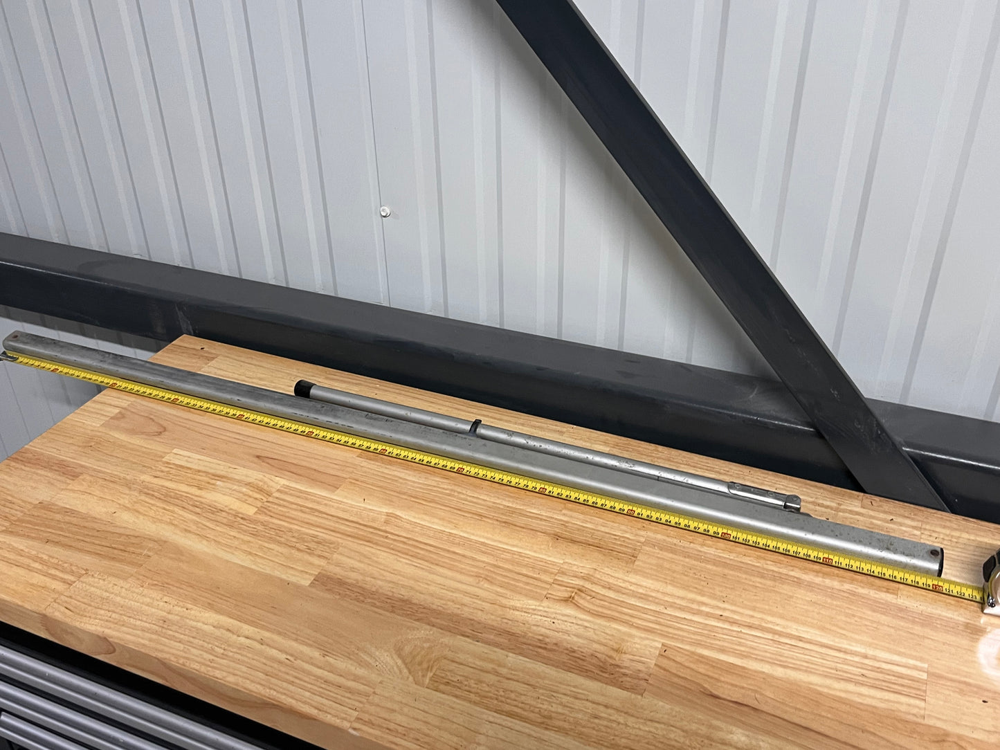 Helmstok 120 cm + helmstok verlenger