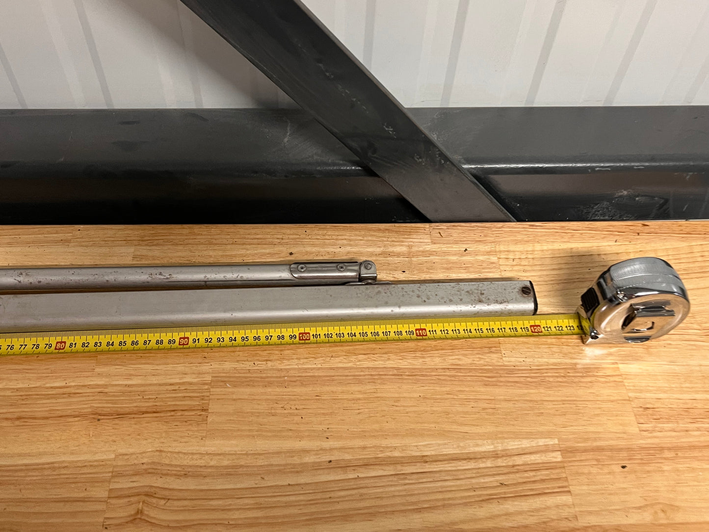 Helmstok 120 cm + helmstok verlenger