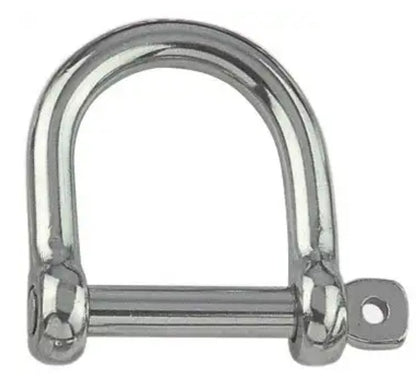 Boat Vision D-sluiting breed 8 x 26 x 31 mm. 2500 kg A4/316