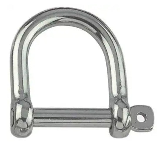 Boat Vision D-sluiting breed 8 x 26 x 31 mm. 2500 kg A4/316