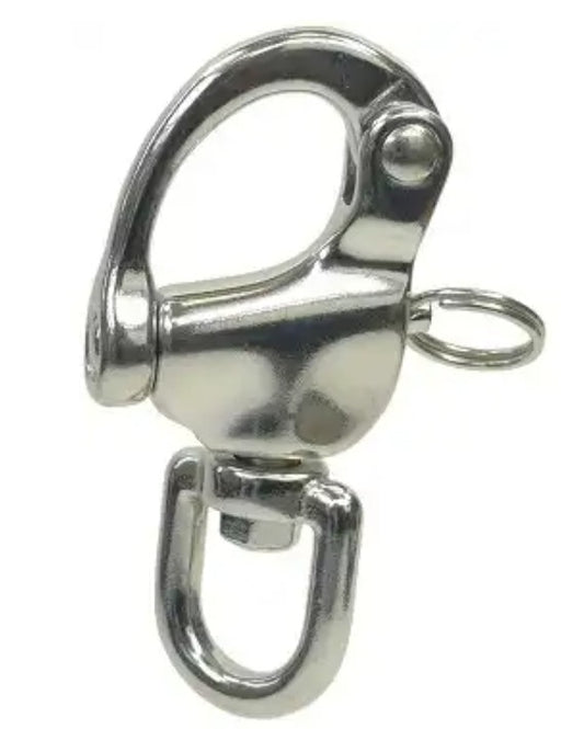 Boat Vision Snapsluiting met warteloog 70 x 12 x 12 mm