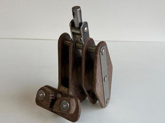 HYE 3 schijfs blok 63 mm tot 15 mm met wartel en klem